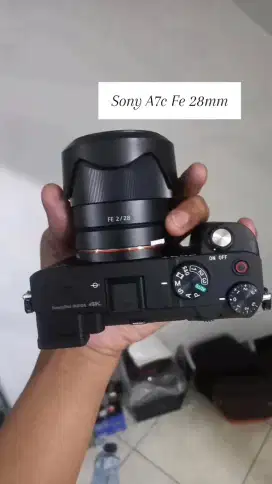 Sony a7c body only mulus like new sc 3 rb