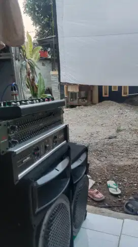 Jual satu set sound System siap pakai