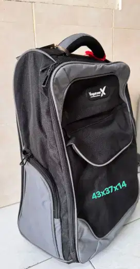 Travel Bag wrn hitam kombinasi