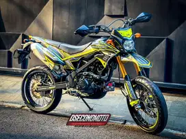 KAWASAKI DTRACKER 150 SE TIPE TERTINGGI MULUS SIAP TOURING TRABAS