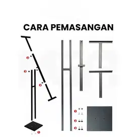 Tripod Banner Type H / Stand Display Banner