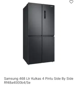 KULKAS SAMSUNG 4PINTU BEBAS BAU BERCAMPUR