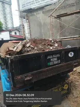 Jasa buang puing sampah