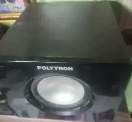 Subwofer polytron 5 inci