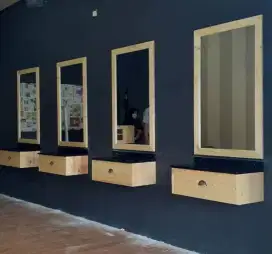 Meja barbershop,meja rias