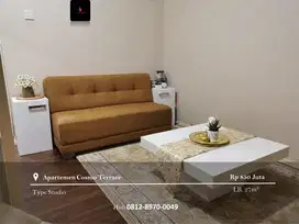 Dijual Apartment Cosmo Terrace Type Studio Full Furnished SHM