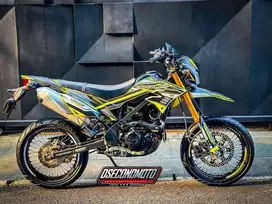 DTRACKER 150 SUPERMOTO TIPE TERTINGGI MULUS MESIN HALUS SIAP TOURING