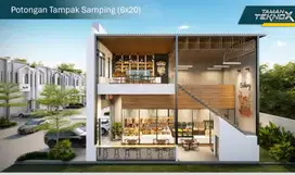 Disewakan Gudang ditaman tekno bsd city lt 120 m2 (6 m x 20 m panjang)