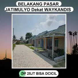 RUMAH PASAR JATIMULYO DIBELAKANG POM