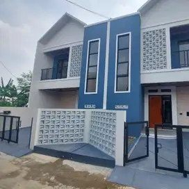 Rumah minimalis 2 lantai Scandinavian style di Rangkapan Jaya Depok