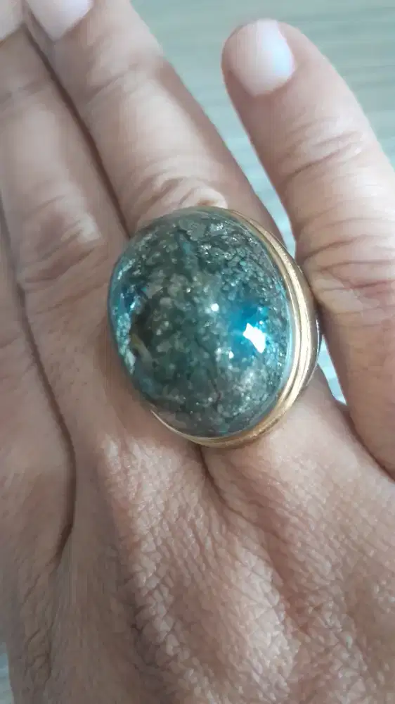 Batu Akik Lawas SIGORI LAFAU Badar Perak, Size Jumbo