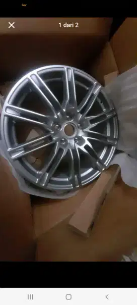Di jual velg mobil Cayenne turbo 1 pics