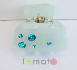 Jepit Rambut motif Marble Mini