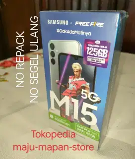 Samsung Galaxy M15 5G 6/128gb BARU Segel Garansi 1 Resmi Not A15 4g