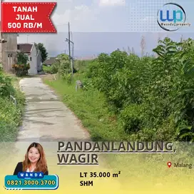 Dijual Tanah Lokasi Wagir Malang