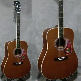 Gitar akustik jumbo baru siap antar cod bayar di tempat