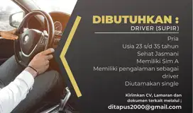 Lowongan Pekerjaan Driver