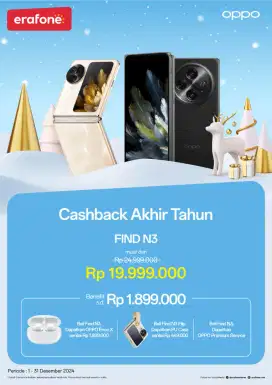 OPPO find N3 fold 16/512GB GARANSI RESMI OPPO