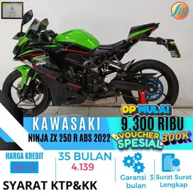 NINJA ZX 250 R ABS JUAL CEPAT CASH&KREDIT FREE VOUCHER 300K