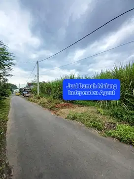 Tanah Luas sudut murah selatan Pondok Annur Bululawang Kab Malang