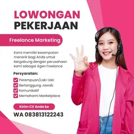 Dibutuhkan Marketing Freelance Segera