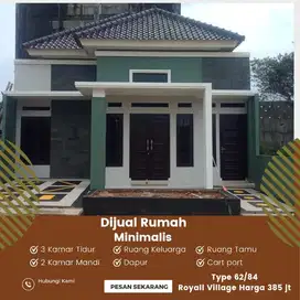 rumah kamar 3 dibelakang SMAN 5 Metro