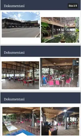 DI JUAL RESTAURANT TERNAMA DI JALAN RAYA LEMBANG , BANDUNG , KBB