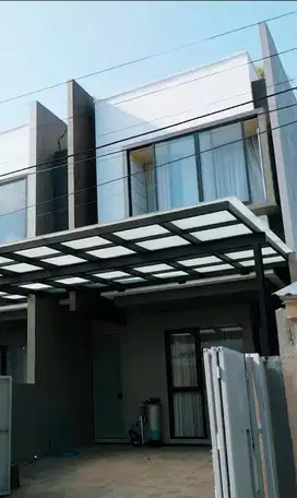 Dijual Rumah Minimalis Scandinavian Darmo Permai Timur Surabaya