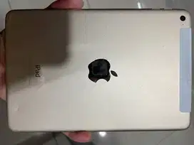 ipad mini 4 rose gold 128gb siap pakai lcd aman