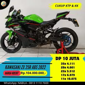 Kawasaki NINJA ZX 25 R ABS 2022 JUAL CASH/KREDIT SEKEN BERGARANSI