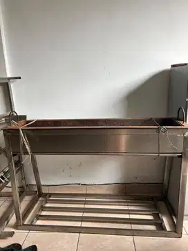 Panggangan Stand / berdiri STAINLESS keadaan masih bagus