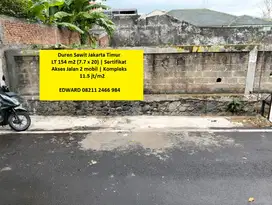 Kav Tanah Harga Merakyat Lokasi Prrstise Duren Sawit Jakarta Timur