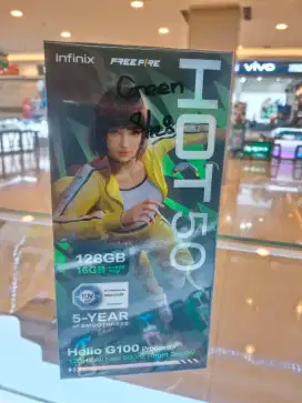 Infinix hot 50 8/128 garansi resmi 1 tahun