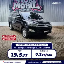 Innova G reborn 2.4 solar at 2019 tdp 19.5jt