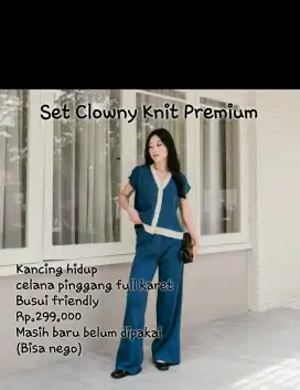 One Set Knit Brand Clowny