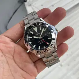 Jam Omega Seamaster GMT Automatic Anniversary 50 Years