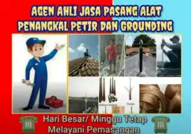 Area Cibeureum Sukabumi Pusat pasang anti petir konvensional