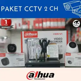 PAKET CAMERA CCTV DAHUA 2MP HARGA EKONOMIS KWALITAS JERNIH HARGA MURAH