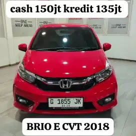 DP 20JT ! HONDA BRIO SATYA E CVT 2018 NOPOL G STNK PANJANG SIAP PAKAI