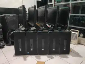 Set Komputer Built Up Hp Prodesk 400 G2 MT, Monitor 19 Inch