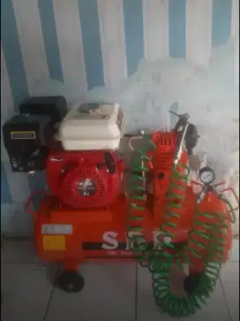 Kompresor Angin Bensin 1/4HP || Mesin GX160 Siap Pakai 30 Liter 0,25HP