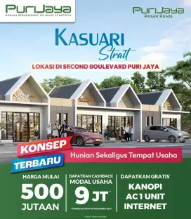 Rumah tempat usaha puri jaya pasar Kemis