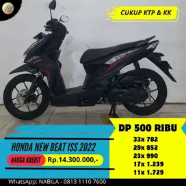 Honda Beat FI CBS ISS 2022 DP CUMA 500RIBU ANGSURAN SANGAT RINGAN