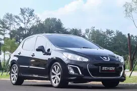 Peugeot 308 SX 1.6 Turbo Panoramic Automatic 2012 Hitam Facelift