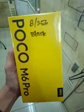 Poco m6 pro 8/256 baru murah fresh