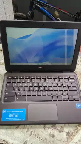 Chromebook dell 3100 masih garansi like new