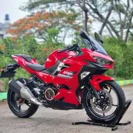 KAWASAKI NEW NINJA 250 MERAH 2022 KM 5000 ASLI PAJAK PANJANG