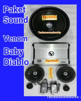 Music Speaker full set baby Diablo venom