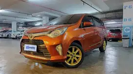 KM Rendah TDP 5,JT Toyota Calya 1.2 G Bensin-AT Orange 2016