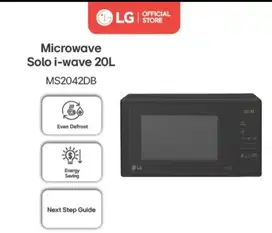 LG MICROWAVE OVEN 20 LITER